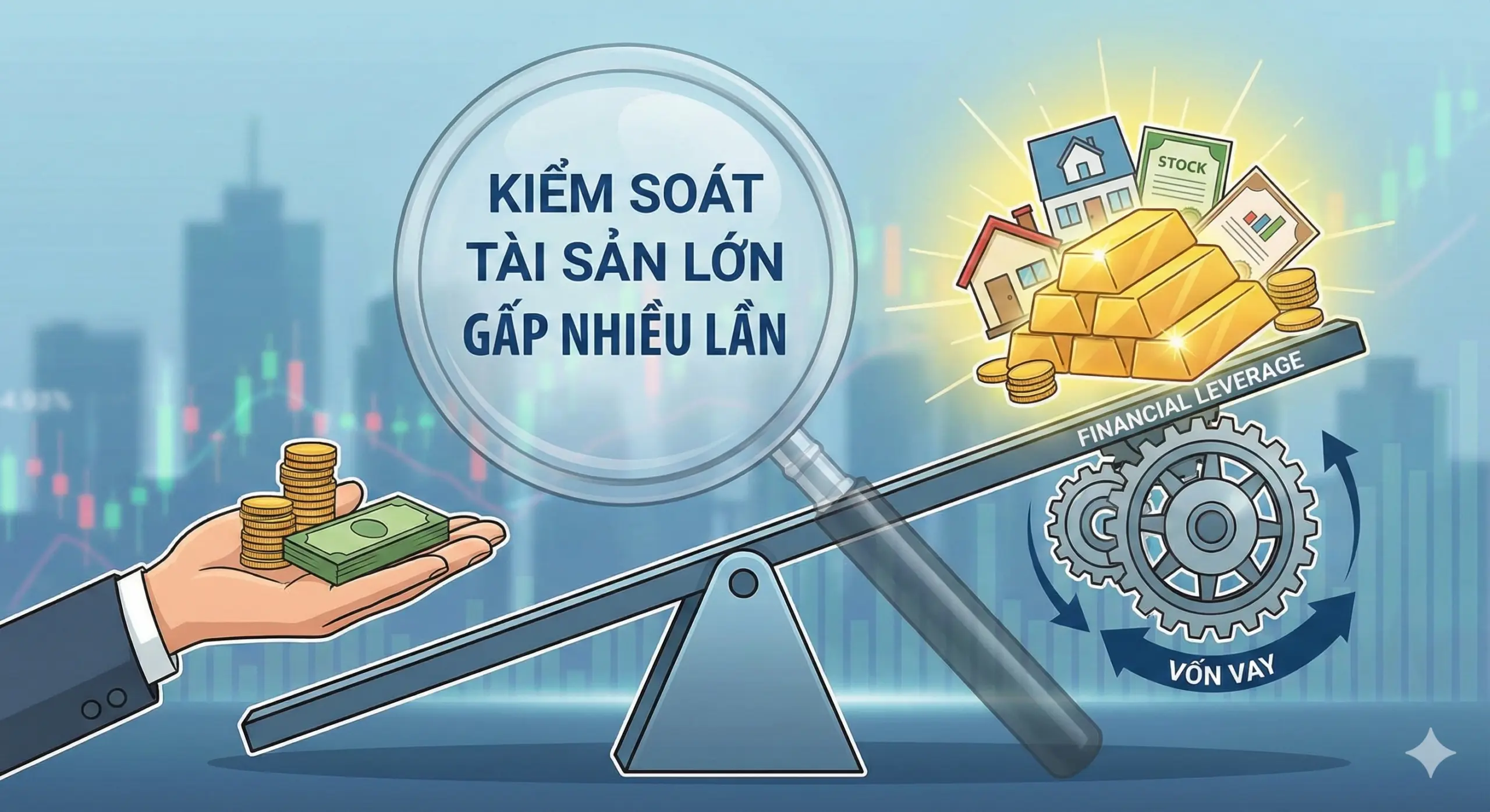 Đòn bẩy trong Forex - Ưu điểm & rủi ro khi sử dụng 2 Ngoài lĩnh vực Forex, đòn bẩy tài chính còn được áp dụng trong nhiều lĩnh vực khác nhau từ chứng khoán, Crypto, bất động sản,..
